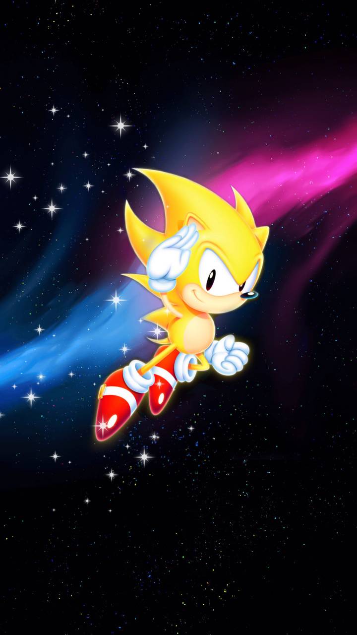 Detail Super Sonic Wallpaper Nomer 16