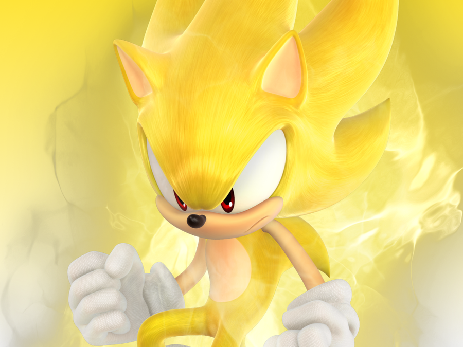 Detail Super Sonic Wallpaper Nomer 7