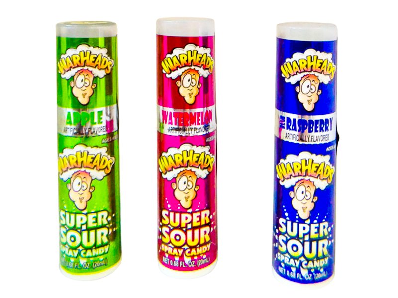 Detail Super Sour Spray Candy Nomer 14