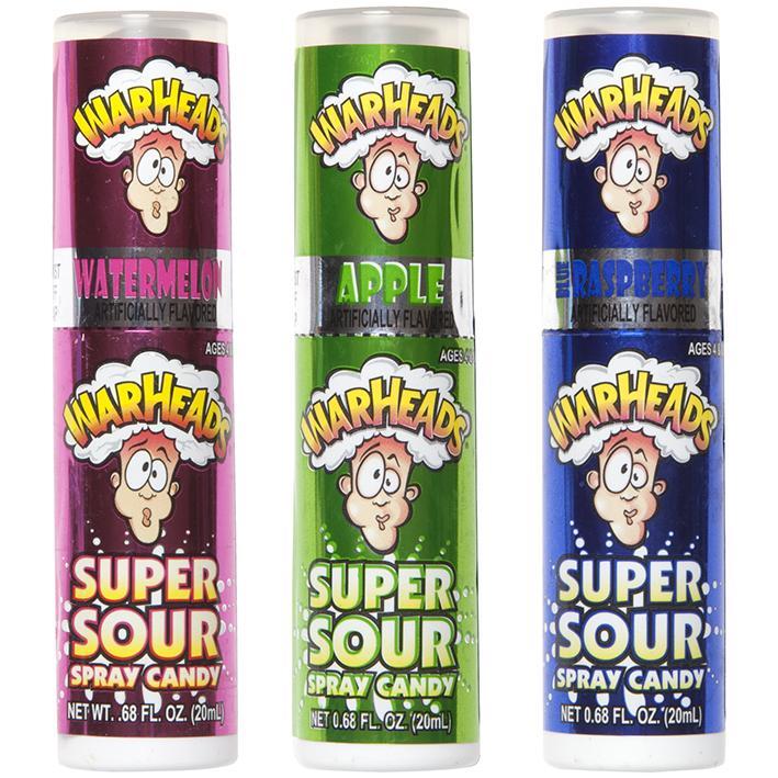 Detail Super Sour Spray Candy Nomer 17