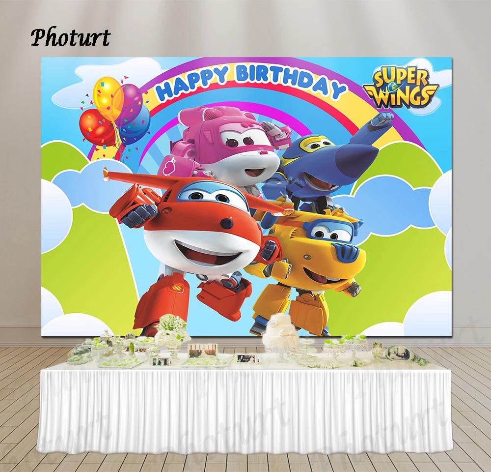 Detail Super Wings Backdrop Nomer 13