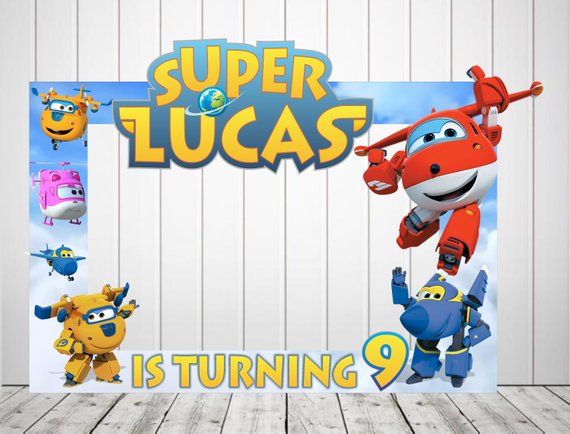 Detail Super Wings Backdrop Nomer 3