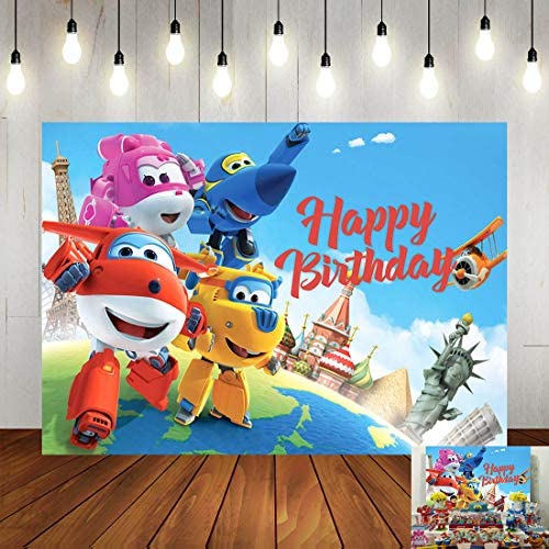 Detail Super Wings Backdrop Nomer 5