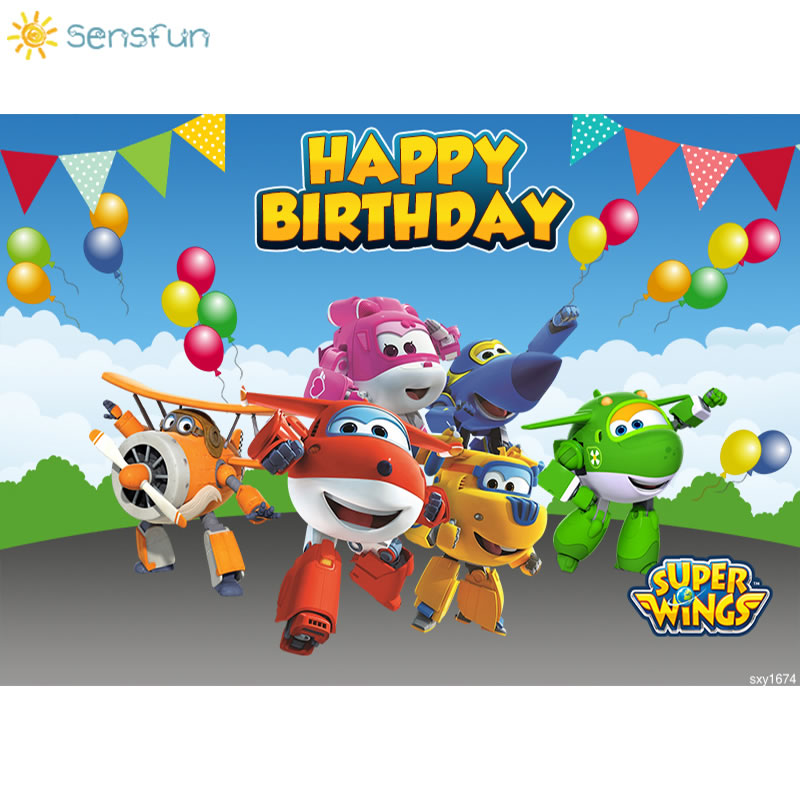 Detail Super Wings Backdrop Nomer 6