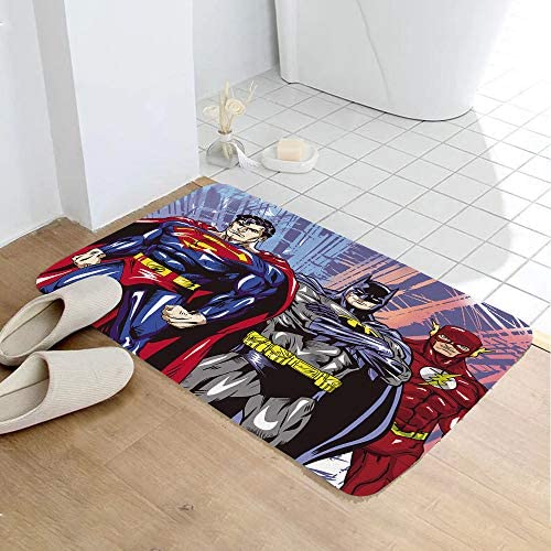 Detail Superman Bathroom Rug Nomer 6