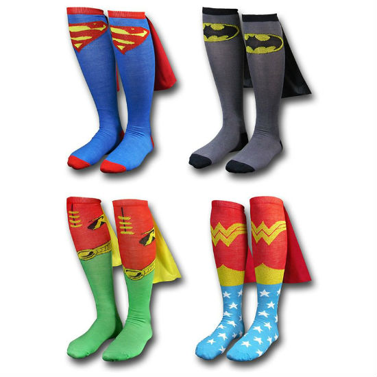 Detail Superman Cape Socks Nomer 14