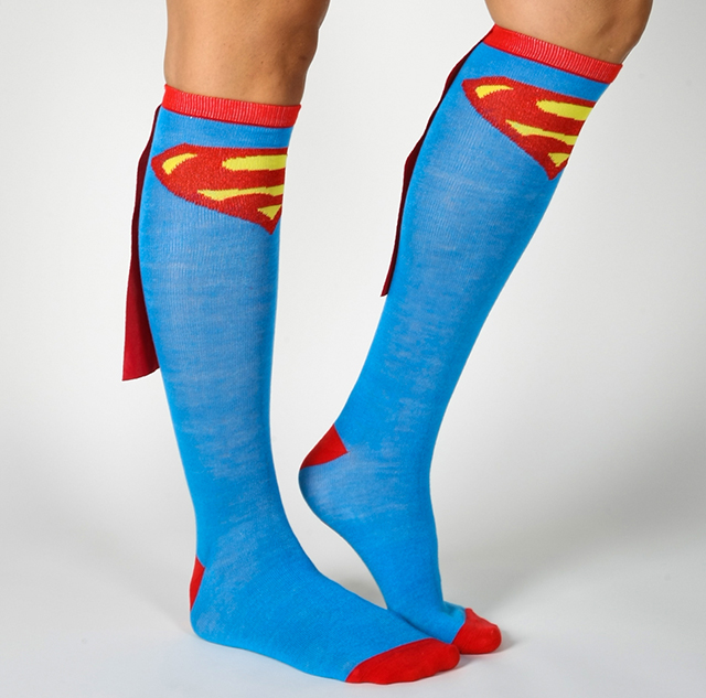 Detail Superman Cape Socks Nomer 7