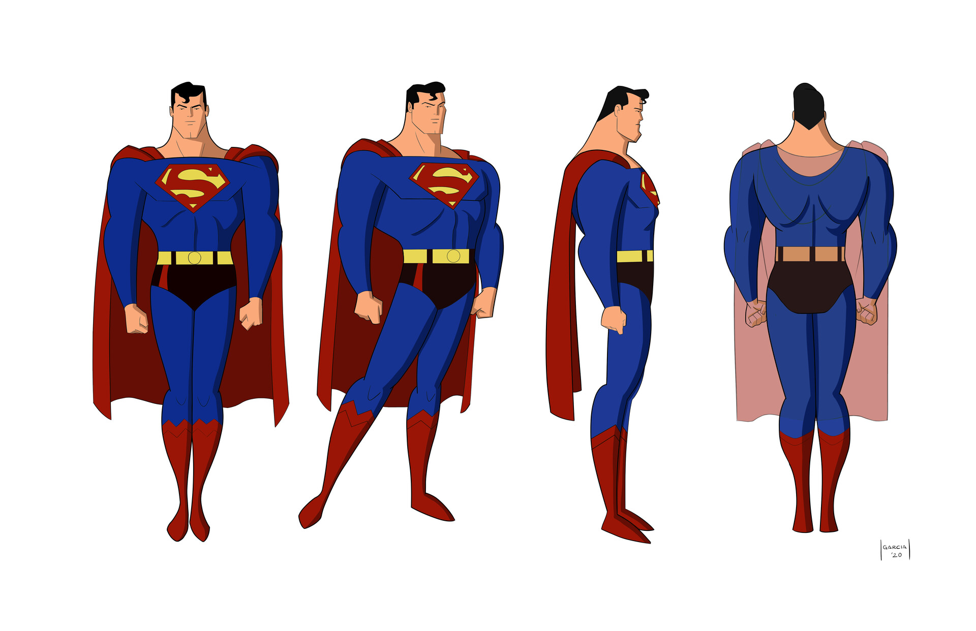 Detail Superman Cartoon Character Nomer 39