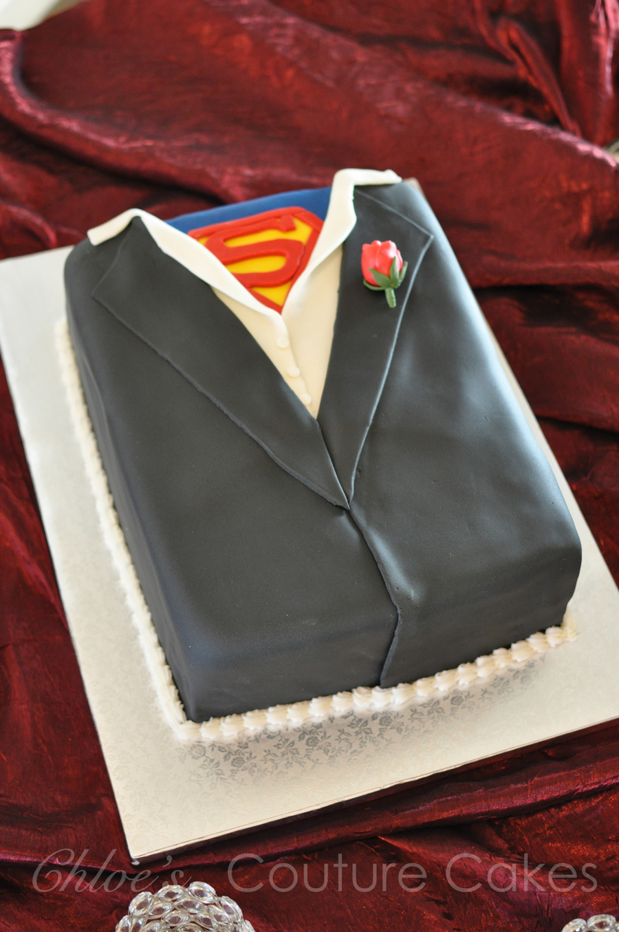 Detail Superman Grooms Cake Nomer 12