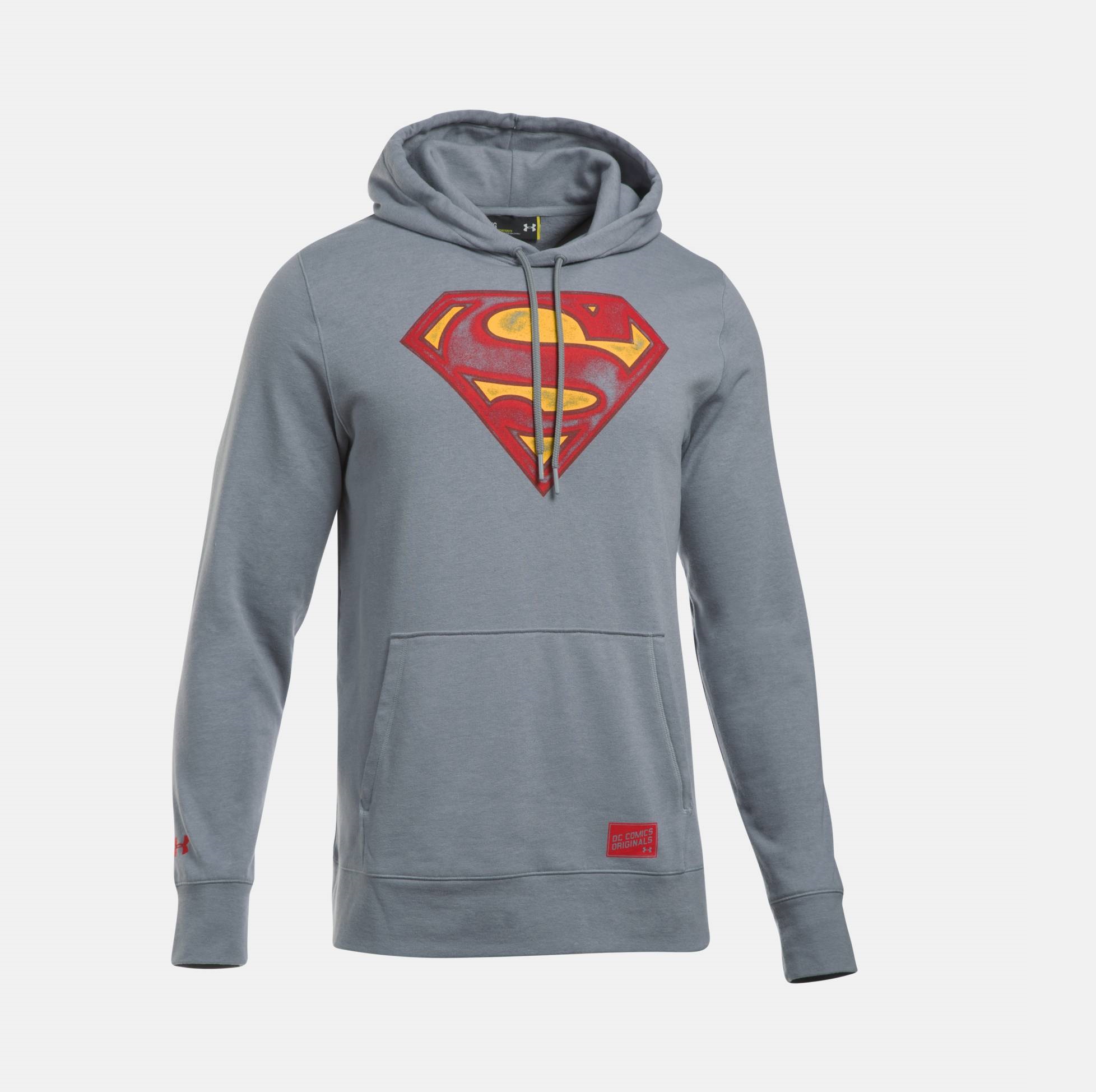 Detail Superman Hoodie Under Armour Nomer 2