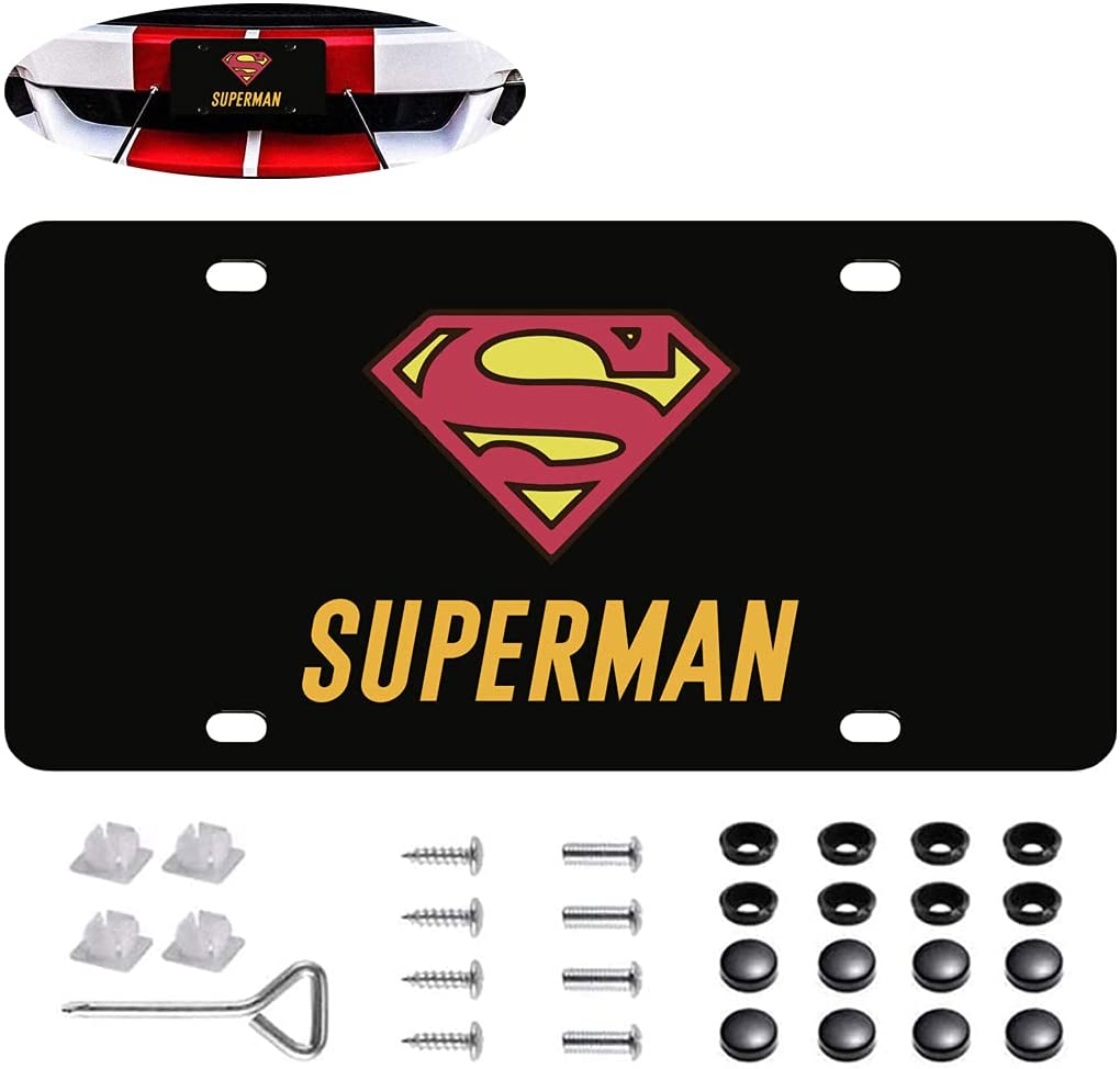 Detail Superman License Plate Frame Nomer 21