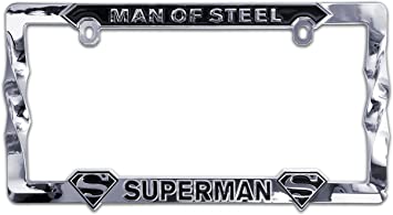 Detail Superman License Plate Frame Nomer 4