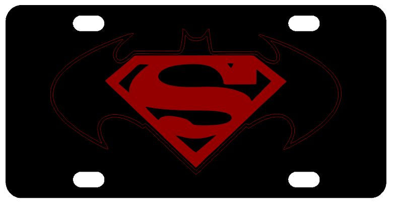 Detail Superman License Plate Frame Nomer 30