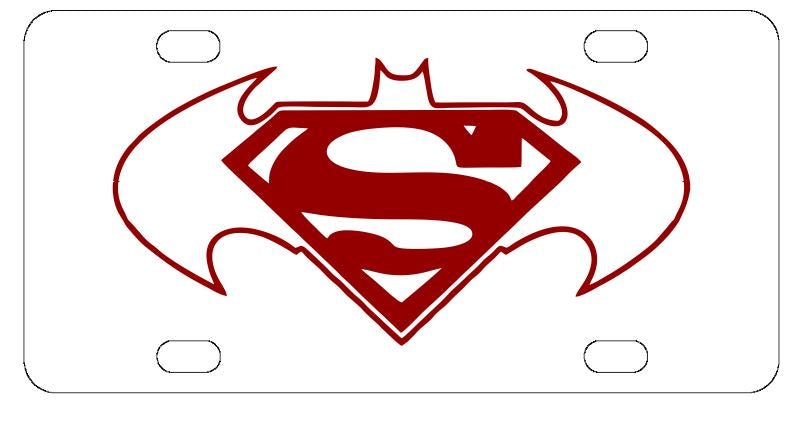 Detail Superman License Plate Frame Nomer 35