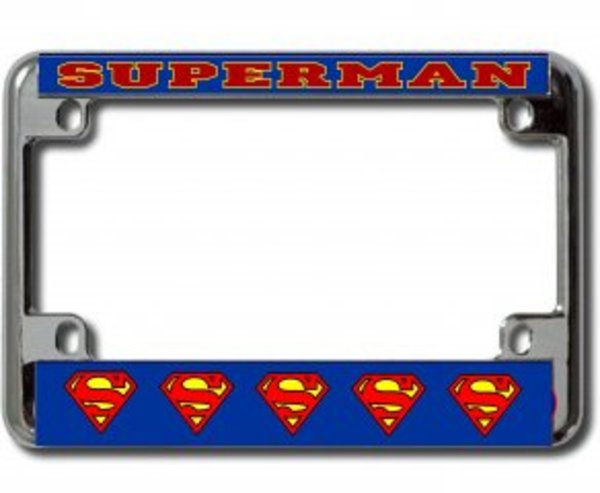 Detail Superman License Plate Frame Nomer 5