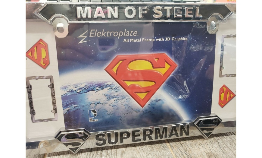 Detail Superman License Plate Frame Nomer 41