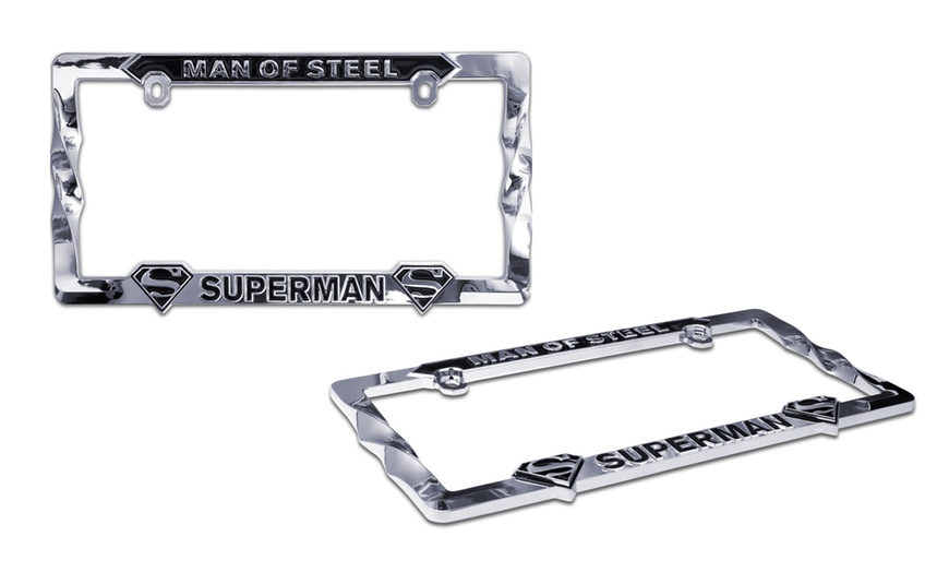 Detail Superman License Plate Frame Nomer 43