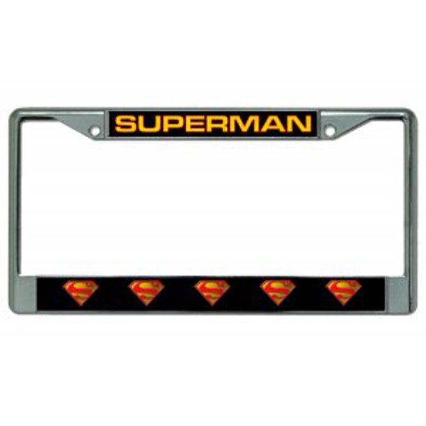 Detail Superman License Plate Frame Nomer 8