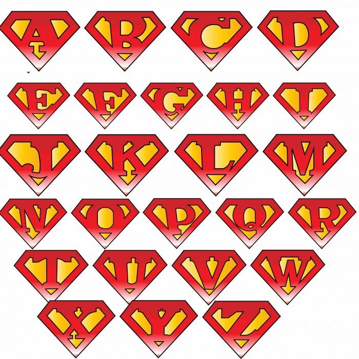 Detail Superman Logo Alphabet Nomer 5