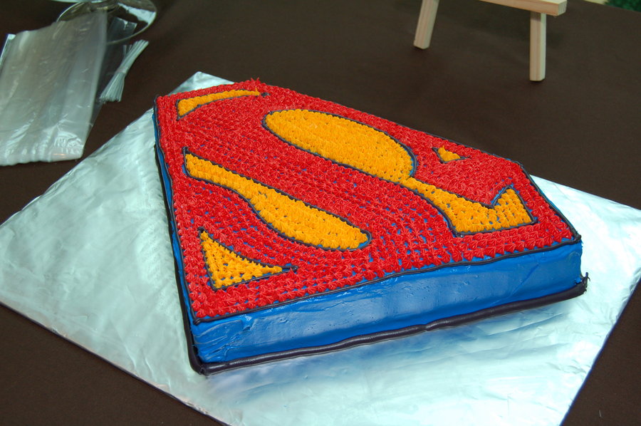 Detail Superman Logo Cake Pan Nomer 34