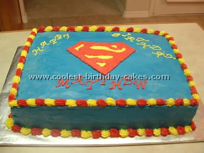 Detail Superman Logo Cake Pan Nomer 41