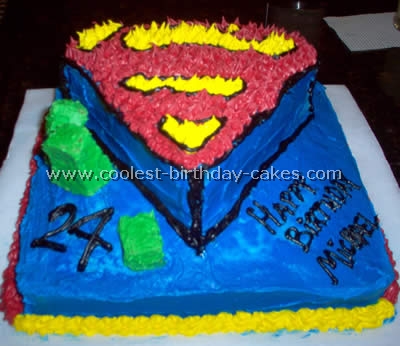 Detail Superman Logo Cake Pan Nomer 49