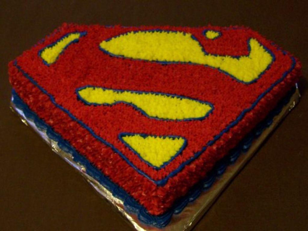 Detail Superman Logo Cake Pan Nomer 8