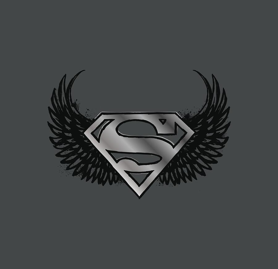 Detail Superman Logo With Angel Wings Nomer 20