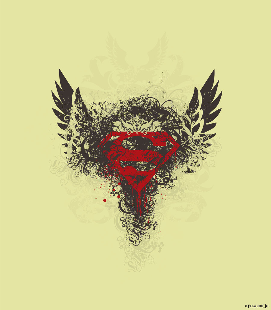 Detail Superman Logo With Angel Wings Nomer 28