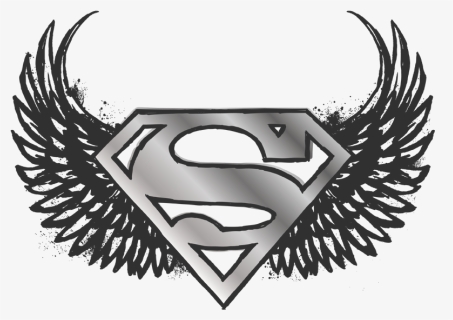 Detail Superman Logo With Angel Wings Nomer 4