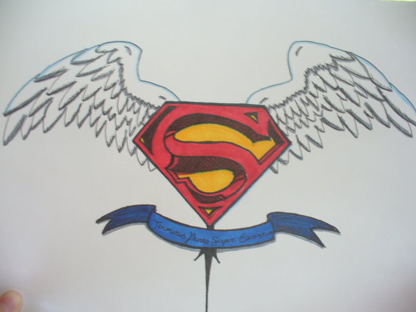 Detail Superman Logo With Angel Wings Nomer 6
