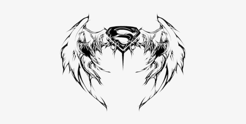 Detail Superman Logo With Angel Wings Nomer 9