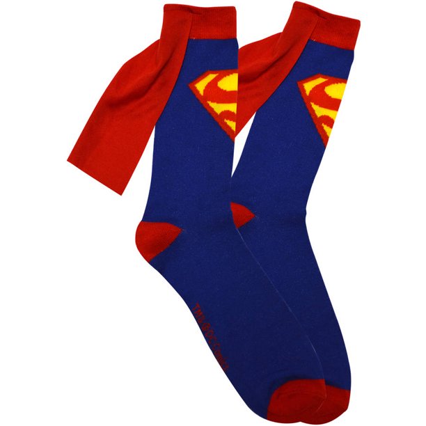 Detail Superman Socks Cape Nomer 5
