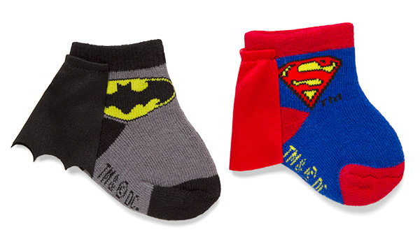 Detail Superman Socks Cape Nomer 41