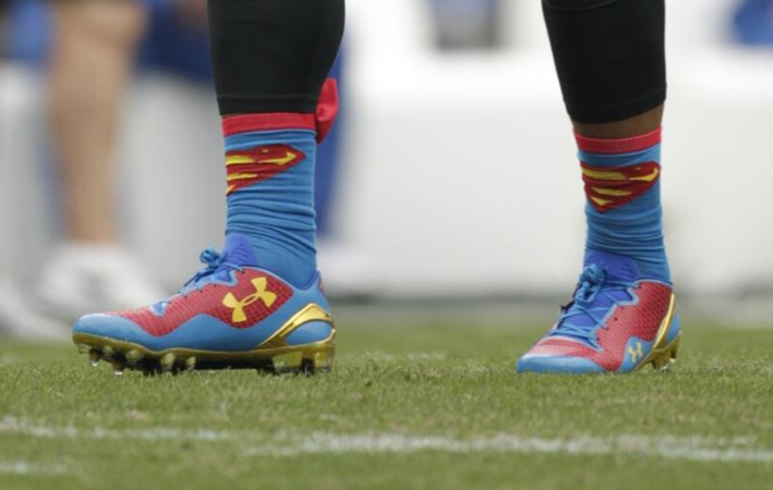 Detail Superman Socks Nike Nomer 26