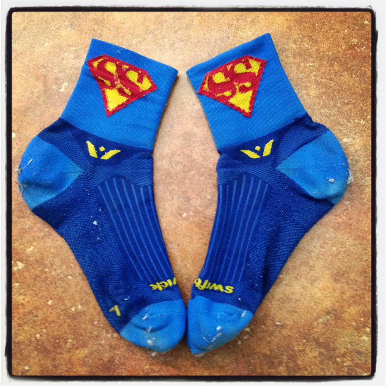 Detail Superman Socks Nike Nomer 53