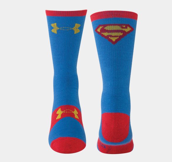 Detail Superman Socks Under Armour Nomer 2