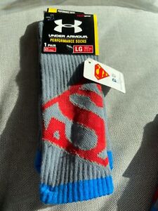 Detail Superman Socks Under Armour Nomer 23