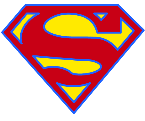 Superman Symbol Clipart - KibrisPDR