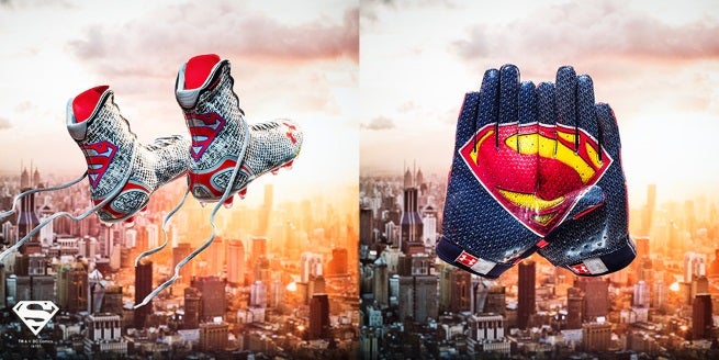 Detail Superman Under Armour Gloves Nomer 45