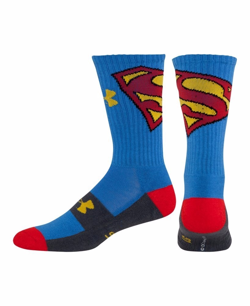 Detail Superman Under Armour Socks Nomer 2