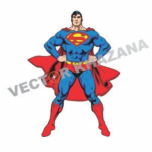 Detail Superman Vector Nomer 26