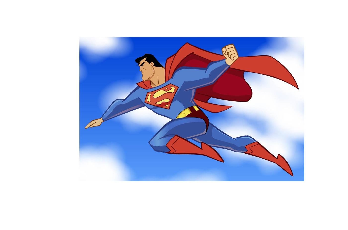 Detail Superman Vector Nomer 37