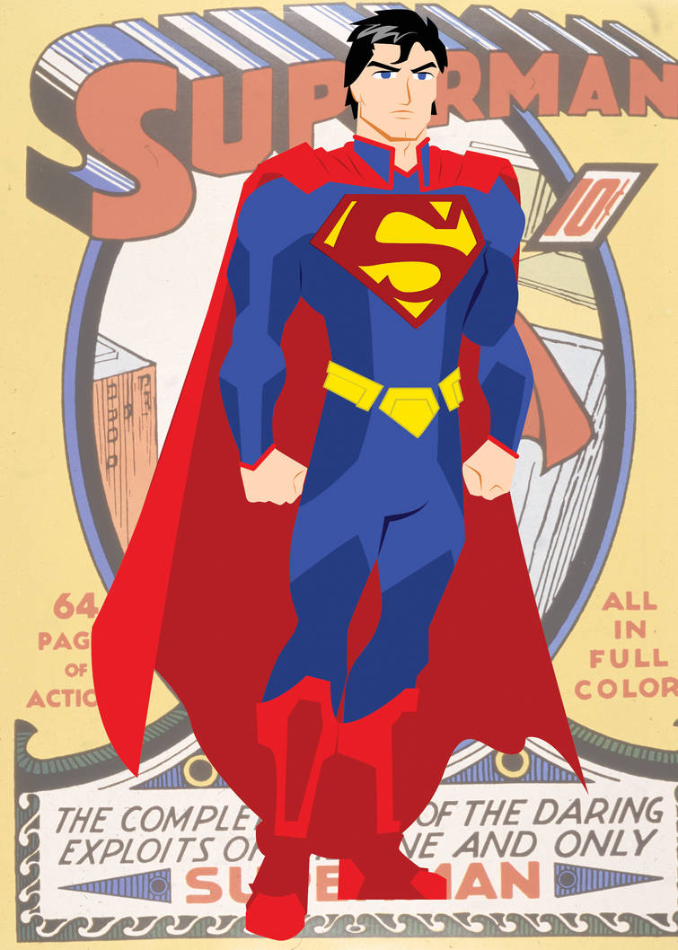 Detail Superman Vector Nomer 39