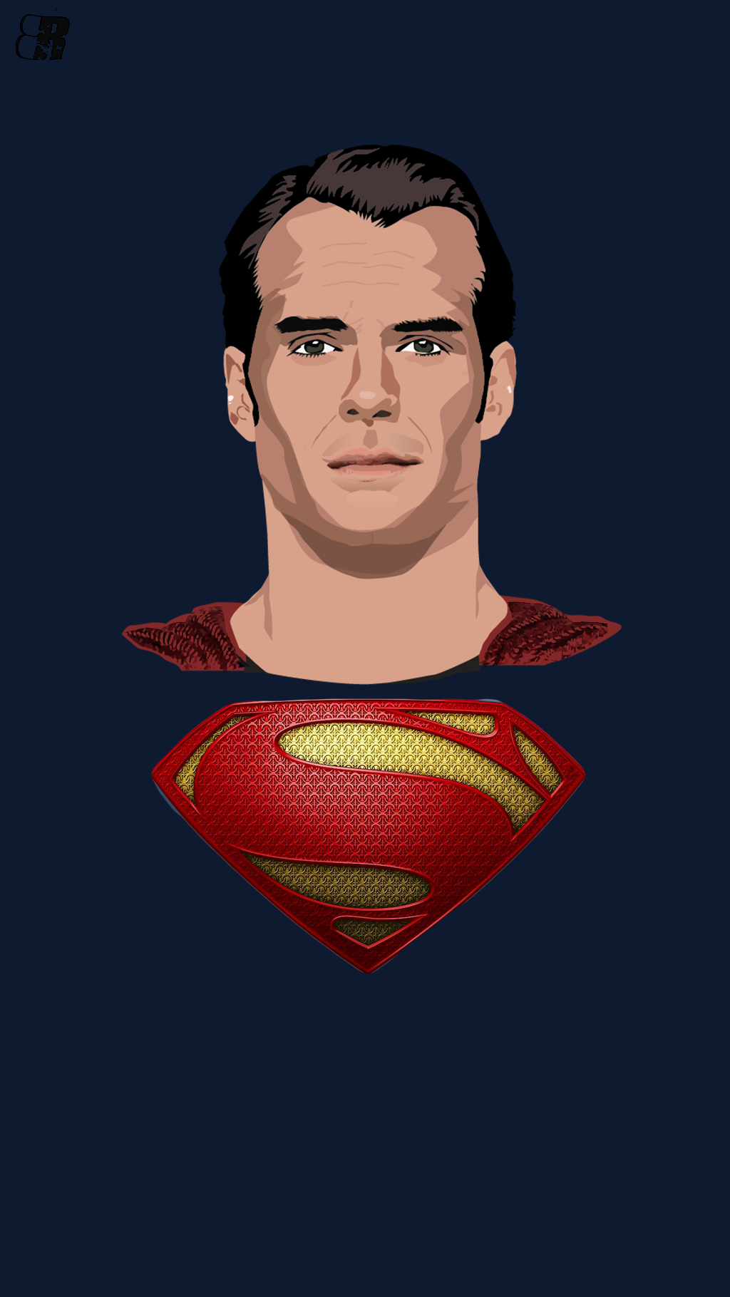 Detail Superman Vector Art Nomer 21