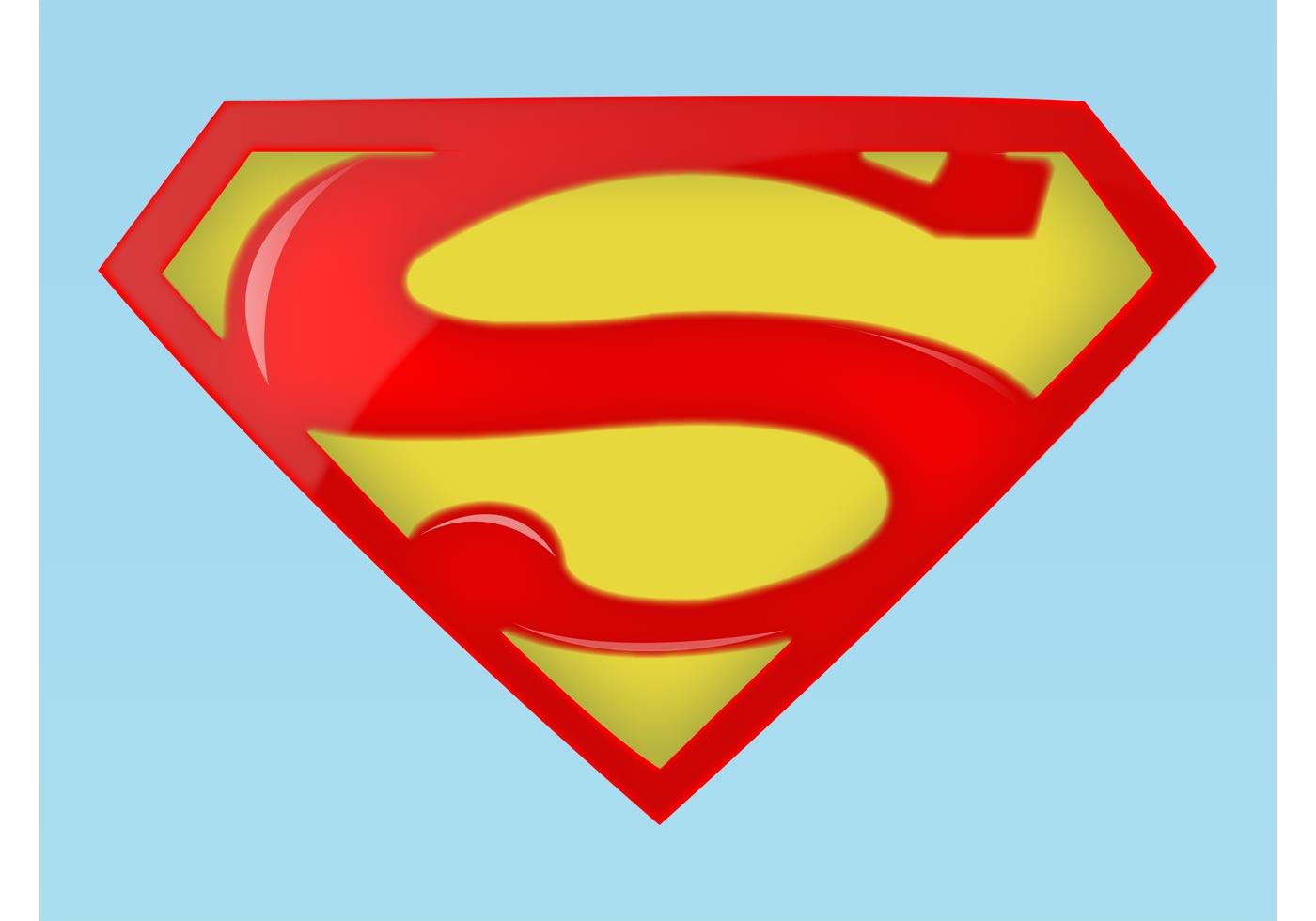 Detail Superman Vector Art Nomer 24