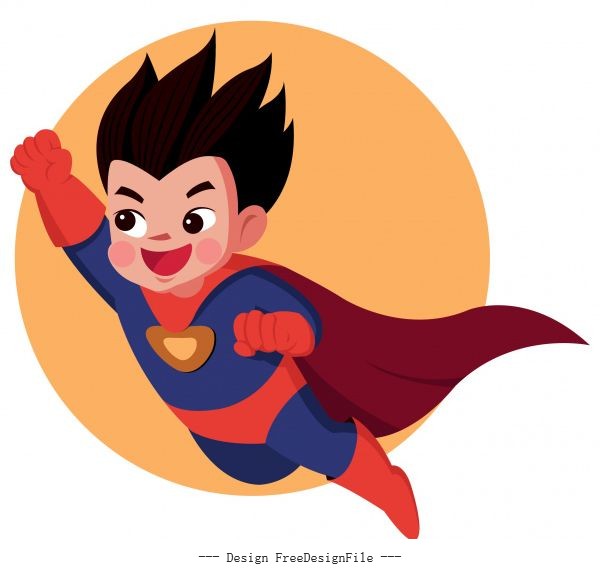 Detail Superman Vector Art Nomer 39