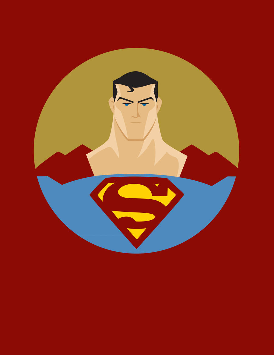 Detail Superman Vector Art Nomer 43