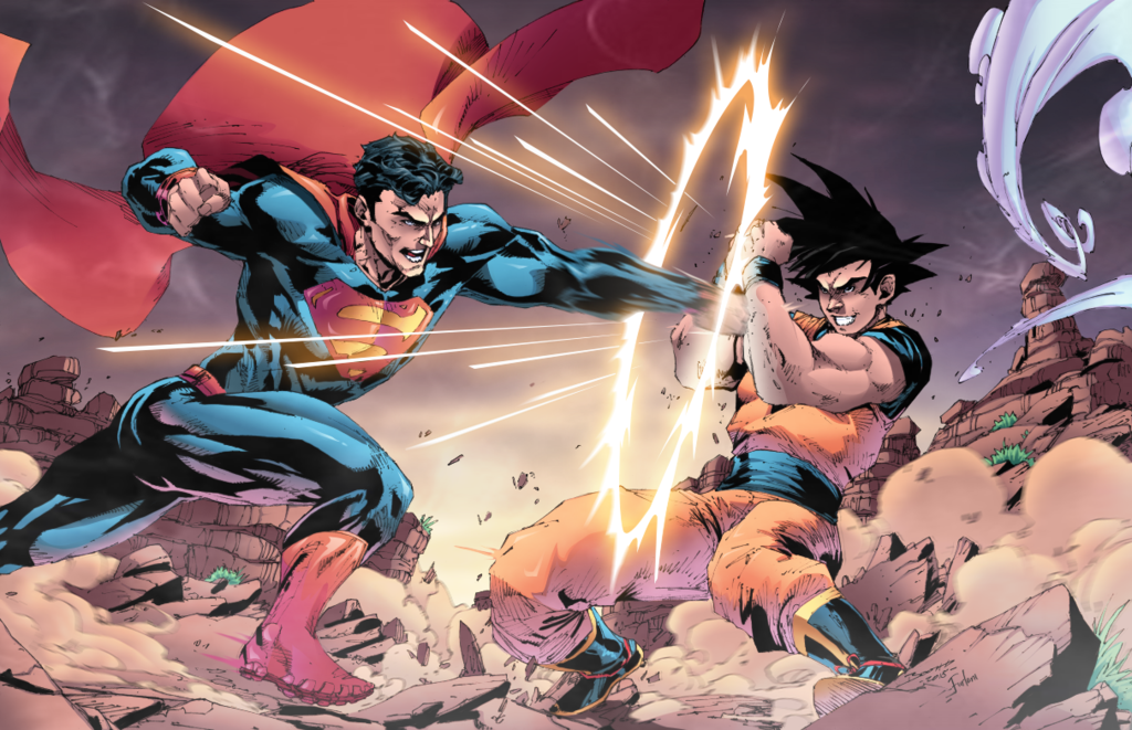 Detail Superman Vs Goku Nomer 2