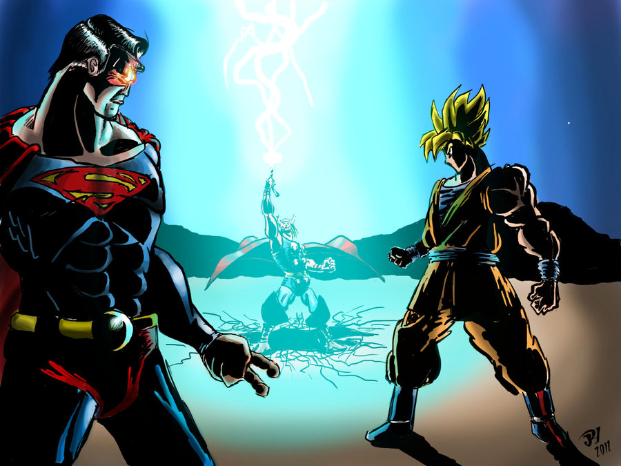 Detail Superman Vs Goku Nomer 24